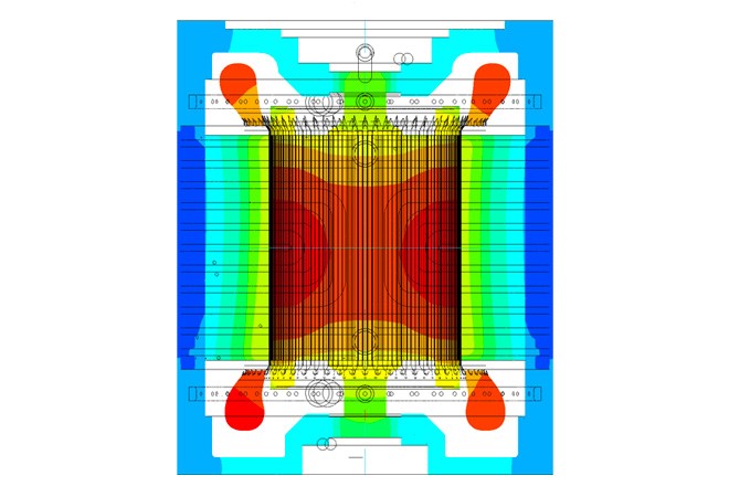 Kết quá mô phỏng biểu đồ nhiệt độ và trao đổi nhiệt trong Ansys Fluent