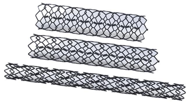 thiết kế ống stents cho mạch máu với độ mở rộng khác nhau