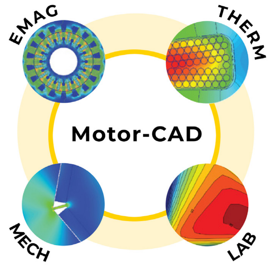 ANSYS Motor CAD mô phỏng đa trường vật lý