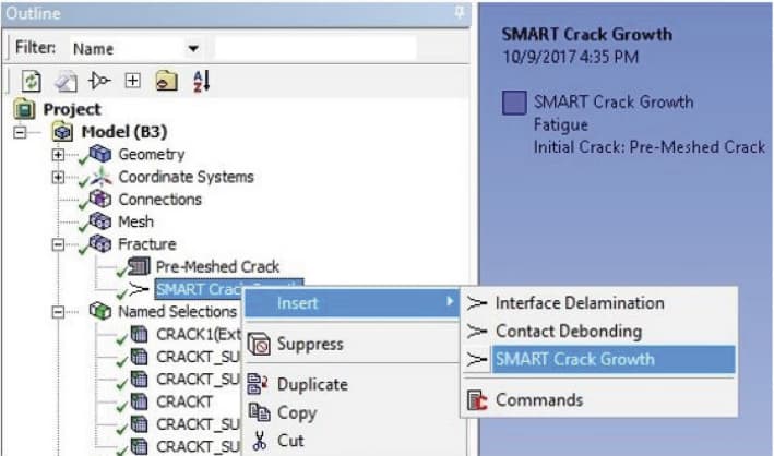 SMART Crack Growth