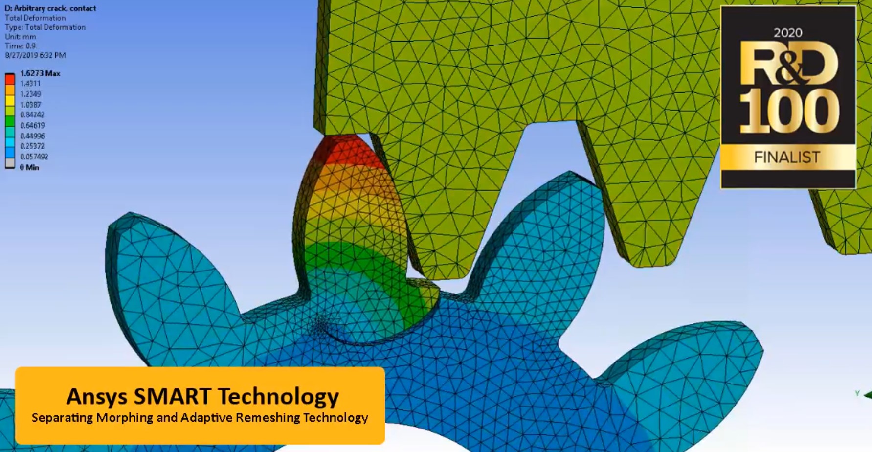 Công nghệ mô phỏng vết nứt Ansys SMART