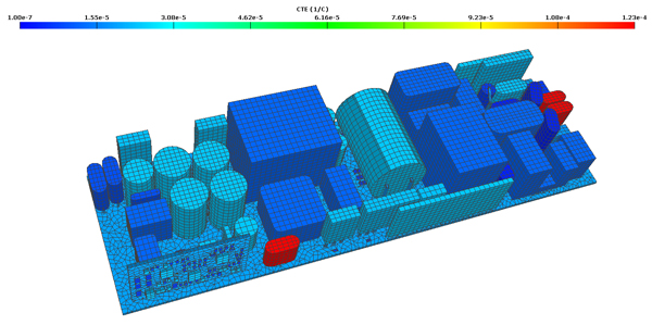 Một ví dụ về mô phỏng phân tích phần tử hữu hạn trong Ansys Sherlock