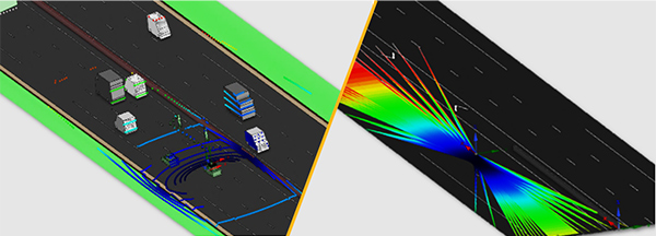 Ví dụ mô phỏng quét Lidar trong Ansys SPEOS