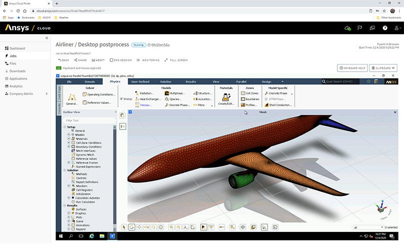 Các giải pháp nền tảng Ansys 2021 R1 tăng cường quá trình mô phỏng và quản lý dữ liệu (SPDM), tích hợp quy trình và tối ưu hóa thiết kế (PIDO) và các dịch vụ đám mây