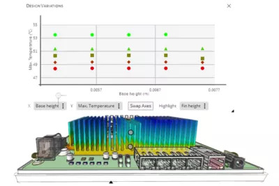 Ansys Discovery nghiên cứu tham số