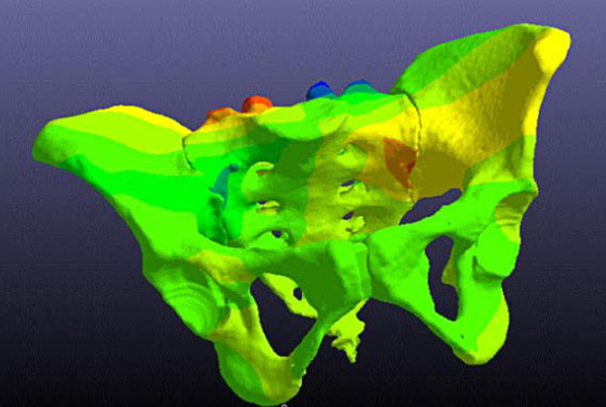 Mô hình thử nghiệm trên ANSYS Mechanical