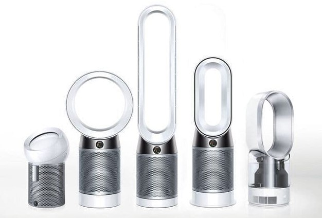 các kiểu dáng quạt không cánh của hãng Dyson